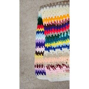 Afghan throw blanket AS IS
